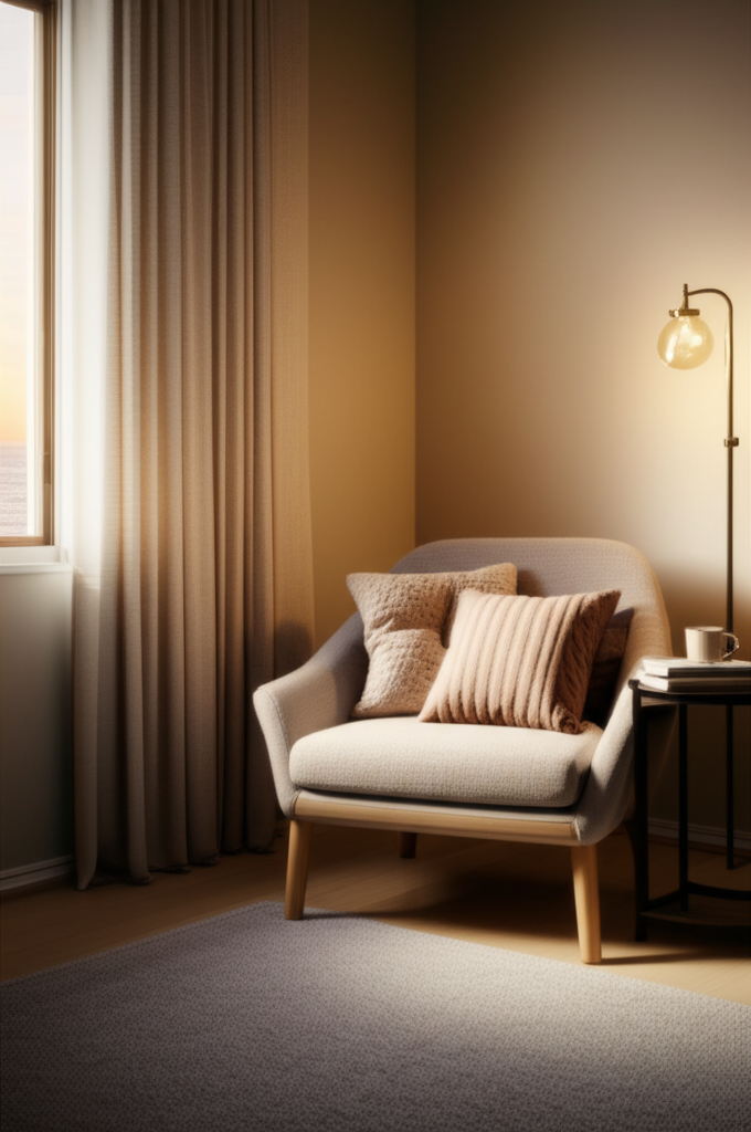 Bedroom Reading Nook Makeover