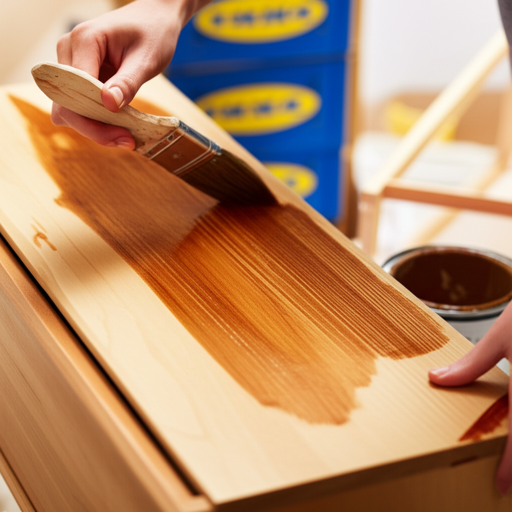 Apply Wood Stain